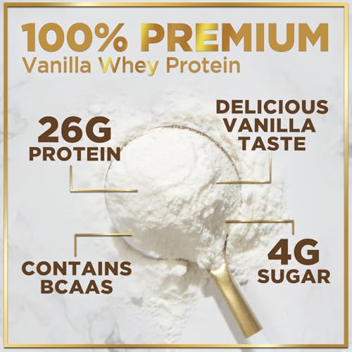 Hello Lovely! Whey Protein Powder, Vanilla Flavored Whey Isolate with 26g Protein Hello Lovely! uk supplements