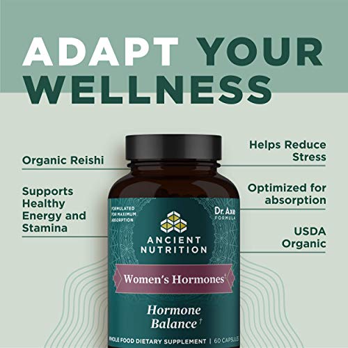 Ancient Nutrition Women's Hormones, Helps Reduce Stress, Supports Energy, Hormone Ancient Nutrition uk supplements