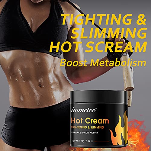 Hot Cream for Belly Fat Burner, Hot Cream Cellulite and Fat Burner, Sweat Fat Burning Gel immetee uk supplements