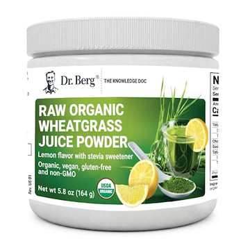 Dr. Berg USDA Certified Organic Green Powder Superfood (60 Servings) - Made with Raw Dr. Berg Nutritionals uk supplements