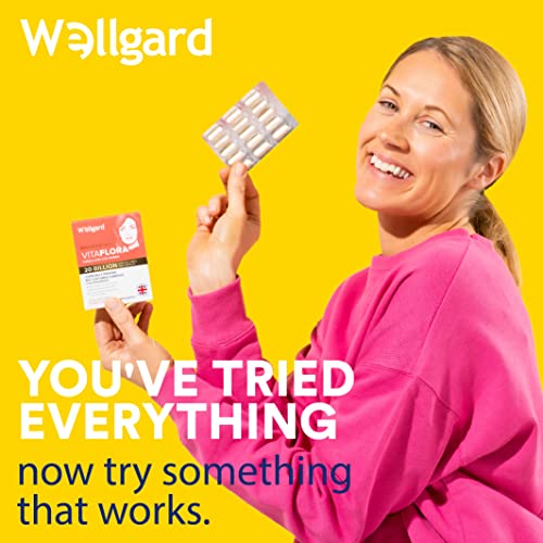 Wellgard Vitaflora Probiotics for Women - Scientifically Proven Bio Cultures for Women’s Wellgard uk supplements