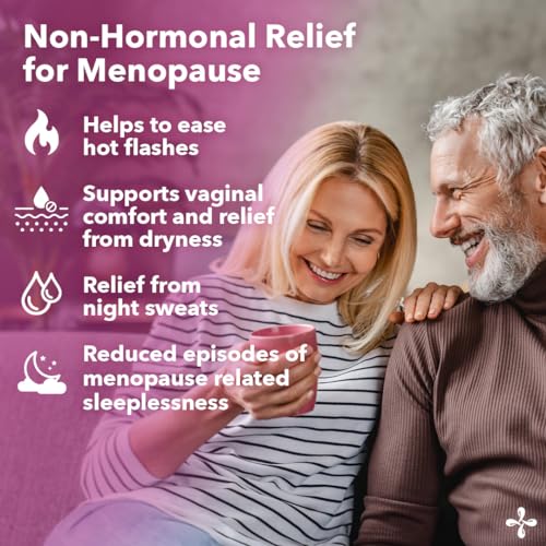 Pausitivi-T - Menopause Support Supplement - Powerful Relief for Hot Flashes, Hormone Imbalance & Night Sweats - Nourishes Tissue - Sage, Chasteberry, Soy Isoflavones & Black Cohosh - 60 Capsules LifeSeasons uk supplements