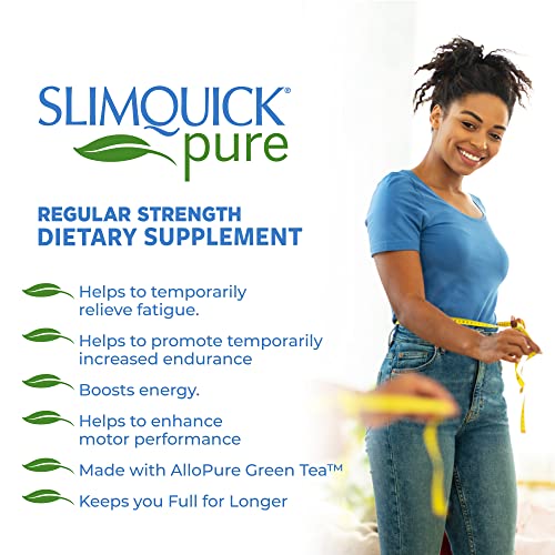 Slimquick Pure 3x Regular Strength Pills for Women to Help Achieve Weight Goals, Helps Metabolism SlimQuick uk supplements