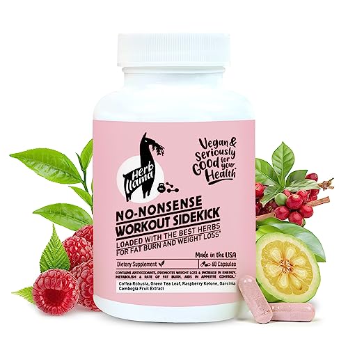 Herb Llama No-Nonsense Workout Sidekick, Enhanced with Antioxidants, Natural Energy Herb Llama uk supplements