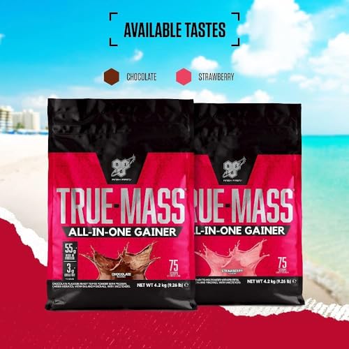 BSN True Mass All-In-One Gainer Protein and Carbohydrate Powder with Creatine BSN uk supplements