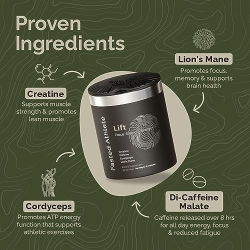 Lift Black Label – Nootropic Brain Booster Supplement for Productivity Fasted Athlete uk supplements