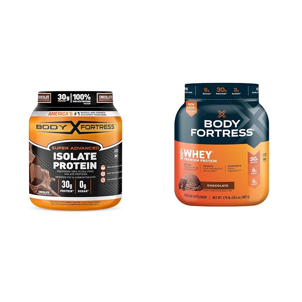Body Fortress Super Advanced Isolate Protein, Chocolate Protein Powder Supplement Body Fortress uk supplements