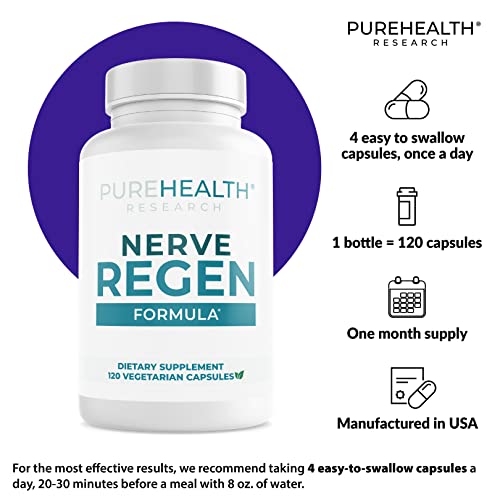 PUREHEALTH RESEARCH Nerve Regen Formula PUREHEALTH RESEARCH uk supplements
