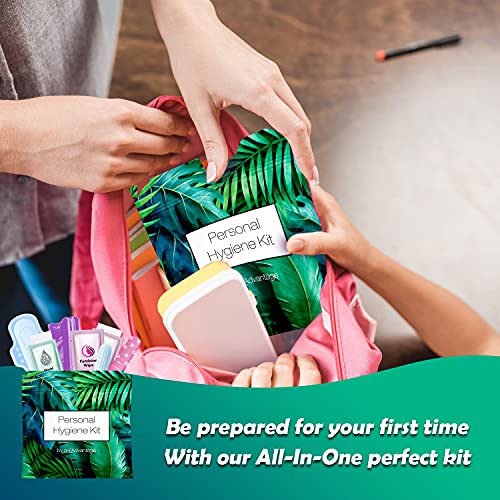 3 x Menstrual All-in-One Kits - Assorted Colors | Convenience on The Go | Single Period Kit Packs pH Advantage uk supplements
