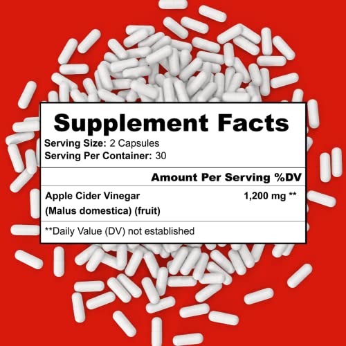 Reduce Abdominal Fat - Vinegar Capsules - Best for Weight Loss - Glucose Ni una dieta más uk supplements