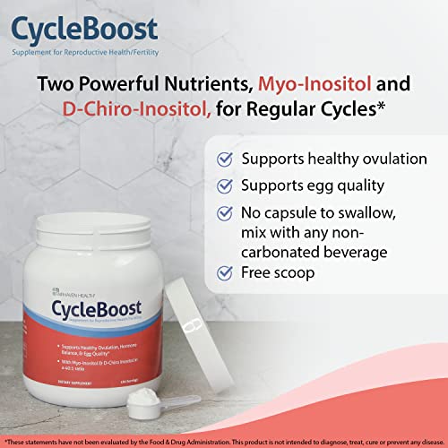 Fairhaven Health Vegan Myo-Inositol and D-Chiro Inositol Powder | 40:1 Ratio | Hormone Fairhaven Health uk supplements