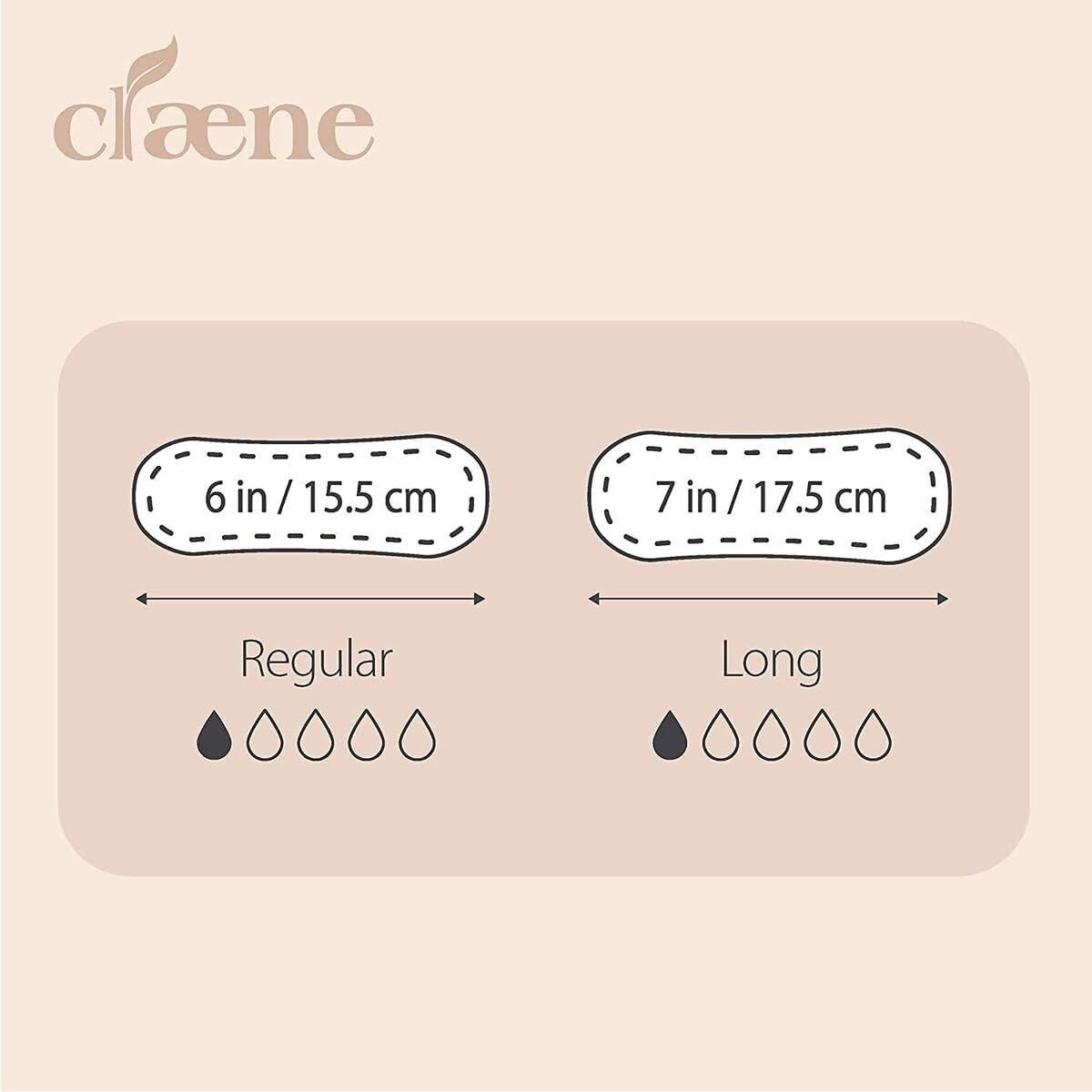 Claene Organic Cotton Panty Liners, Unscented, Thin, Cruelty-Free, Daily, Breathable Organic Panty CLAENE uk supplements