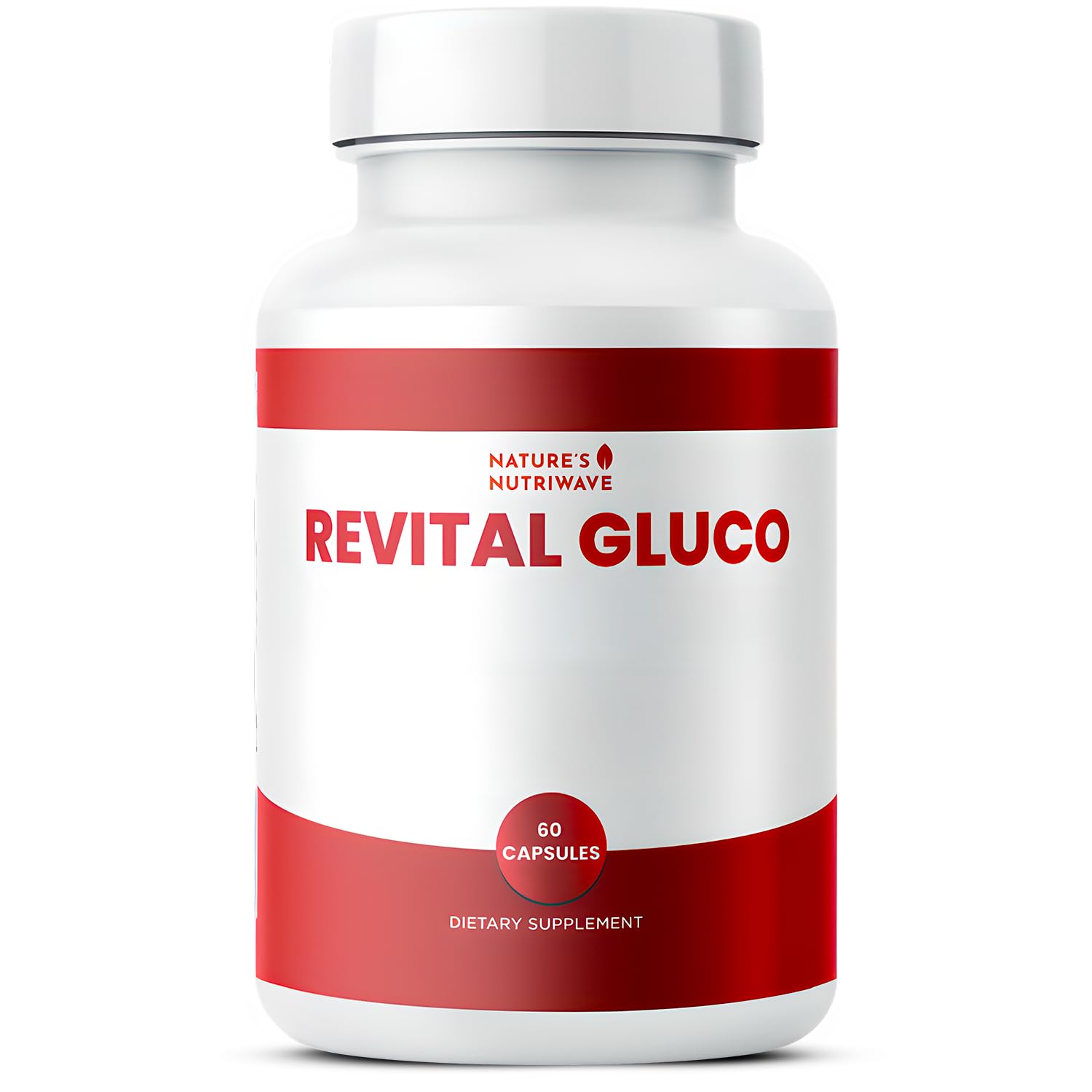 Revital Gluco – Daily Supplement with Vitamin C, Vitamin E, Magnesium, Biotin, Zinc & 10+ Botanical Ingredients – Made in USA, Non-GMO, Stimulant-Free Formula – 60 Caps (30 Servings), 1 Month Supply Nature’s NutriWave uk supplements