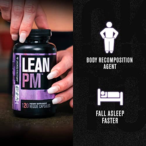 Lean PM Night Time Body Support and Sleep Aid Supplement - Sleep Support Jacked Factory uk supplements
