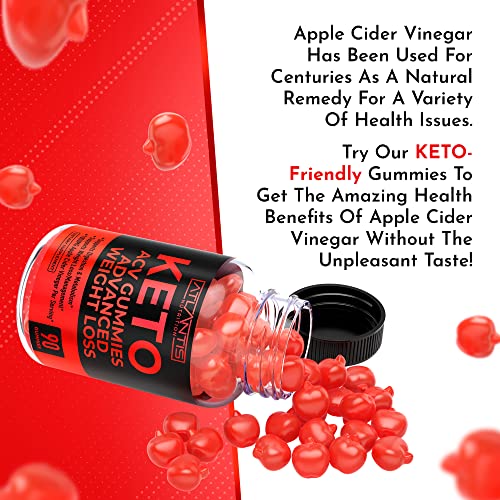 Keto ACV Gummies for Weight Loss - Supports Digestion, Advanced Weight Loss, Detox Atlantis Nutrition uk supplements