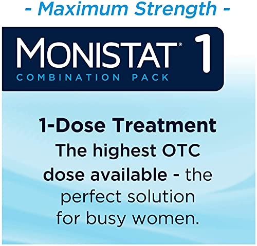 Monistat 1-Day | Day or Night Combination | Yeast Infection Treatment, Prefilled, 1 Pack Monistat uk supplements
