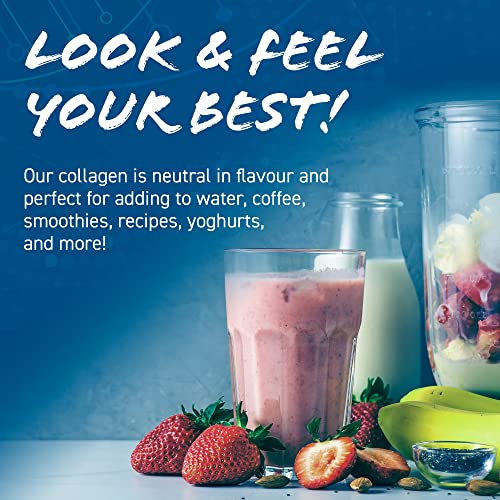 Applied Nutrition Marine Hydrolysed Collagen Powder from Wild Salmon - Protein for Health, Skin, Hair, Nails, Bones, Muscle & Joints Applied Nutrition uk supplements