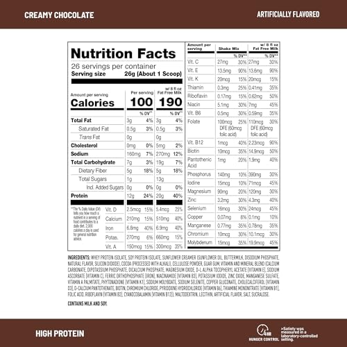 SlimFast High Protein Meal Replacement Powder, 26 Servings, Advanced Nutrition SlimFast uk supplements
