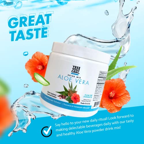 Yes You Can! Organic Aloe Vera Drink Mix - Super Greens Powder - Energy Drink Powder Yes You Can! uk supplements