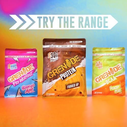 Grenade Protein Powder, Whey Protein Blend with 30g Protein per Serving, High Protein, Low Sugar Grenade uk supplements