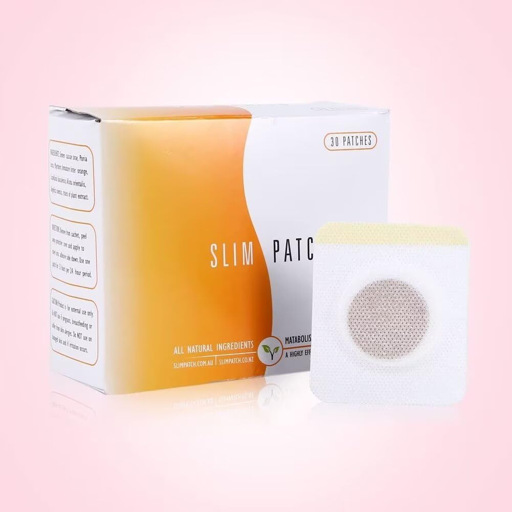 100 Pack_Effective_Ancient_Belly_Pellet_Slim_Patches_Magnet_Navel_Sticker_100%_Natural Msupps.com uk supplements