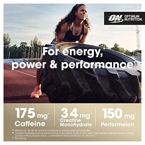 Optimum Nutrition Gold Standard Pre Workout Watermelon Flavoured Powder, 330g Optimum Nutrition uk supplements