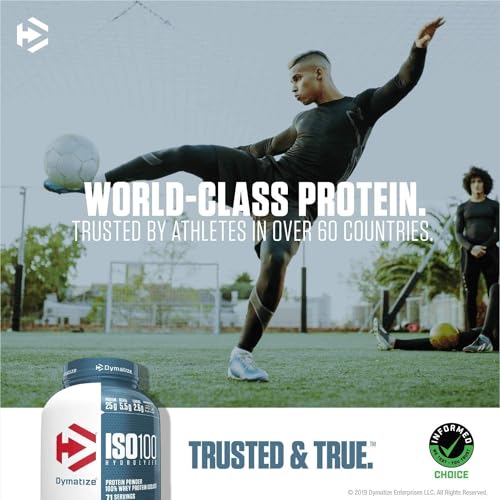 Dymatize ISO100 Hydrolyzed Protein Powder, 100% Whey Isolate Protein, 25g of Protein Dymatize uk supplements