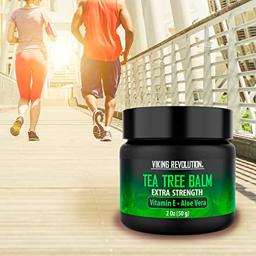 Viking Revolution Tea Tree Oil Cream - Super Balm Athletes Foot Cream - for Eczema Viking Revolution uk supplements