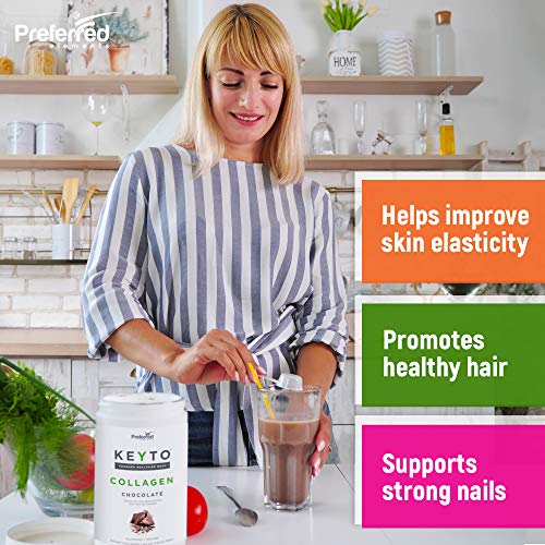 Keto Collagen Protein Powder with MCT Oil – Keto and Paleo Friendly Grass Fed and Pasture Preferred Elements uk supplements