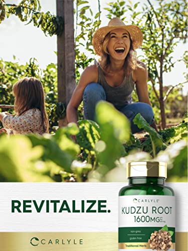 Carlyle Kudzu Root | 100 Extract Capsules | Non-GMO and Gluten Free Formula Carlyle uk supplements