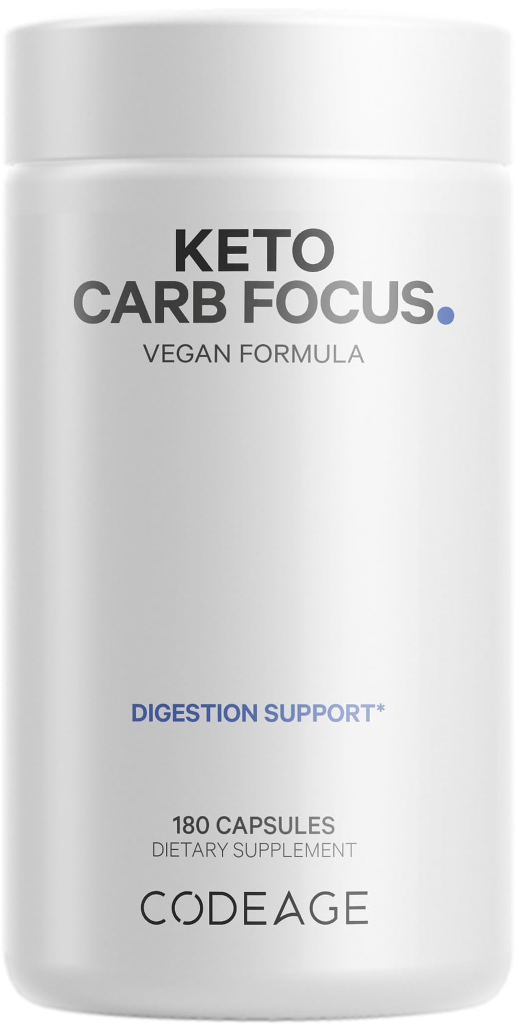 Codeage Keto Carb, White Kidney Bean, Green Tea & Cinnamon Bark Supplement, Triple Action Keto Cheat Vegan Pills, Ketogenic, Low Carb Diet Sugar, 3 Months Supply, Non-GMO, Gluten-Free, 180 Capsules Codeage uk supplements