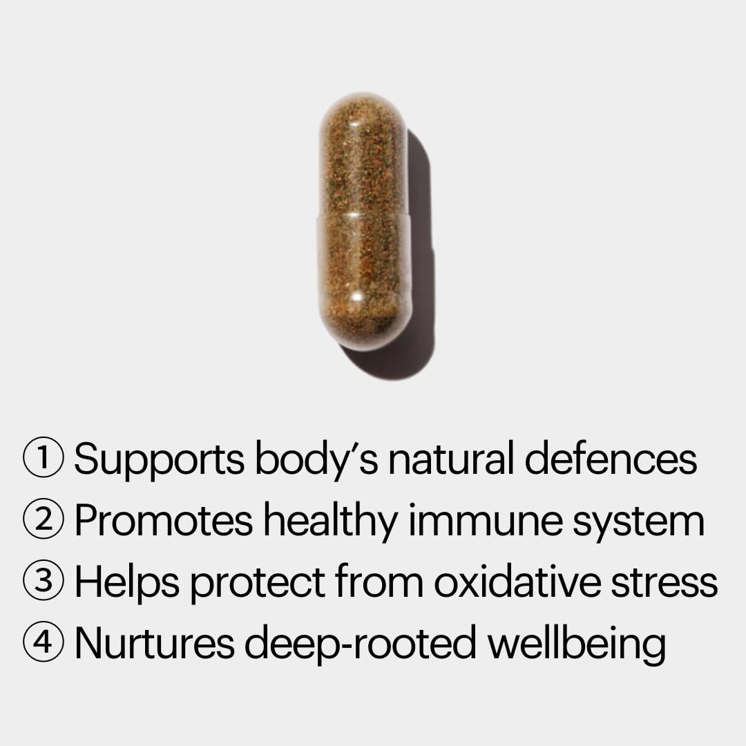 Immunity System Booster Supplement Promoting Natural Defence with Reishi & Amla Karmacist uk supplements