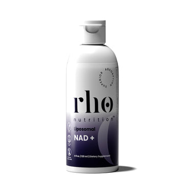 Rho Nutrition Liposomal NAD+ – Liquid Supplement Designed to Help Support Absorption – Active Form of NAD+ Helps Support Normal Cellular Health, Healthy Aging, Energy Metabolism and Overall Vitality Rho Nutrition uk supplements