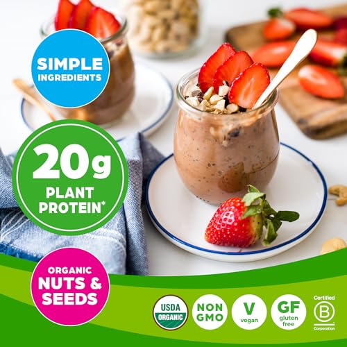 Orgain Organic Simple Vegan Protein Powder, Chocolate - 20g Plant Based Protein Orgain uk supplements