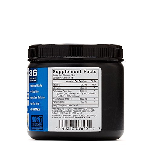 PEScience High Volume Pre-Workout Paradise Cooler 8.9 Ounce, 36 Servings PEScience uk supplements