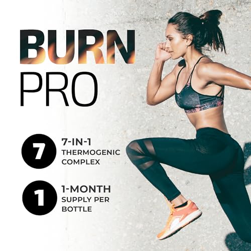 Burn Pro 7-in-1 Thermogenic Metabolism Booster | Weight Management Support Supplem Nobi Nutrition uk supplements