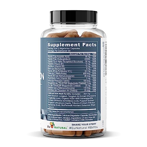 Conception For Him – Fertility Supplements for Men, Male Fertility Booster & Prenatal Eu Natural uk supplements