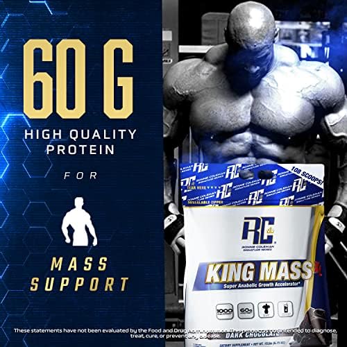 Ronnie Coleman Signature Series King Mass XL Protein Powder, Weight and Muscle Gainer Ronnie Coleman Signature Series uk supplements