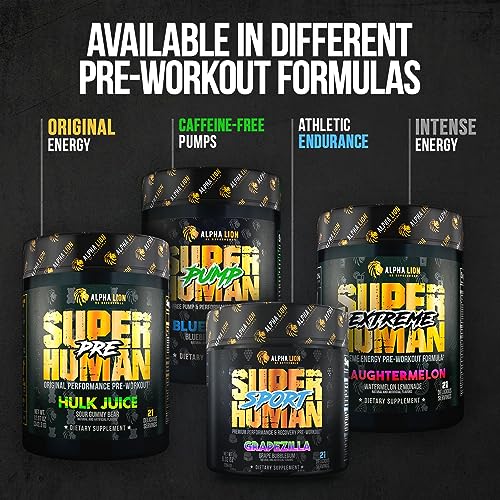 ALPHA LION Superhuman Burn 2-in-1 Metabolism Booster Pre Workout ALPHA LION uk supplements