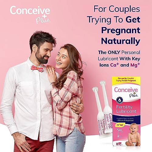 Conceive Plus Fertility Lubricant in Pre-Filled Applicators, Fertility Friendly Lube for Couples Trying CONCEIVE PLUS uk supplements