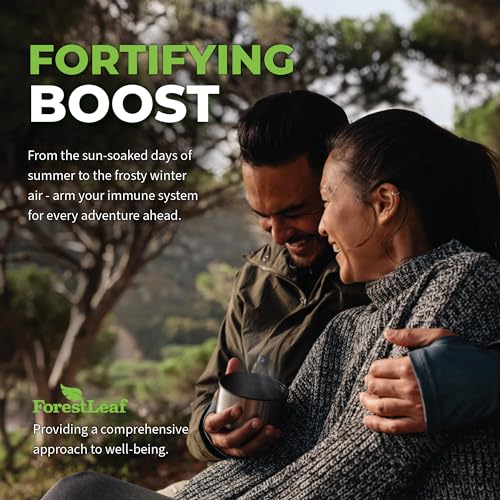ForestLeaf Sambucus Elderberry with Vitamin C and Zinc - 9000mg Ult ForestLeaf uk supplements