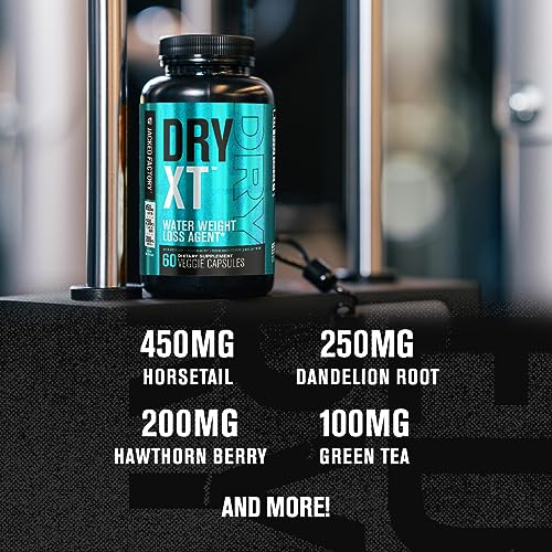 Dry-XT Water Weight Loss Diuretic Pills - Natural Supplement for Reducing Water Retention Jacked Factory uk supplements