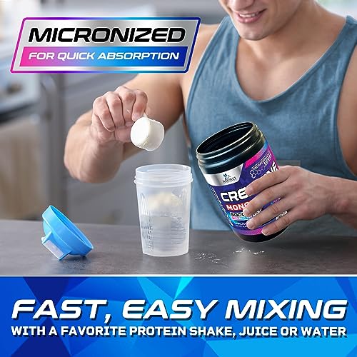 Micronized Creatine Monohydrate Powder - 100% Pure Unflavored Creatine Powder Nature's Nutrition uk supplements