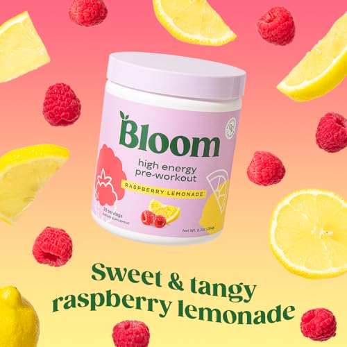 Bloom Nutrition High Energy Pre Workout Powder, Amino Energy with Beta Alanine, Ginseng Bloom Nutrition uk supplements