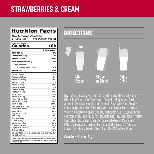 Isopure Protein Powder, Zero Carb Whey Isolate with Vitamin C & Zinc for Immune Support Isopure uk supplements