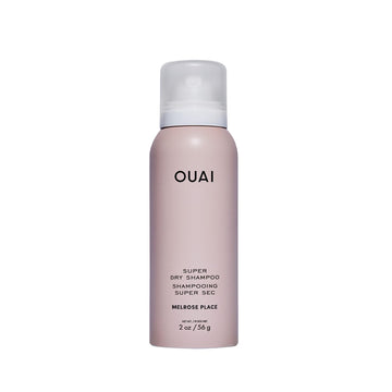 OUAI Super Travel Size Dry Shampoo - Volumizing Dry Shampoo - Absorbs Oil, Dirt & Sweat - Blends Seamlessly into Hair with Zero Residue & Enriched with a Long-Lasting Scent - Melrose Place (2 oz) OUAI uk supplements