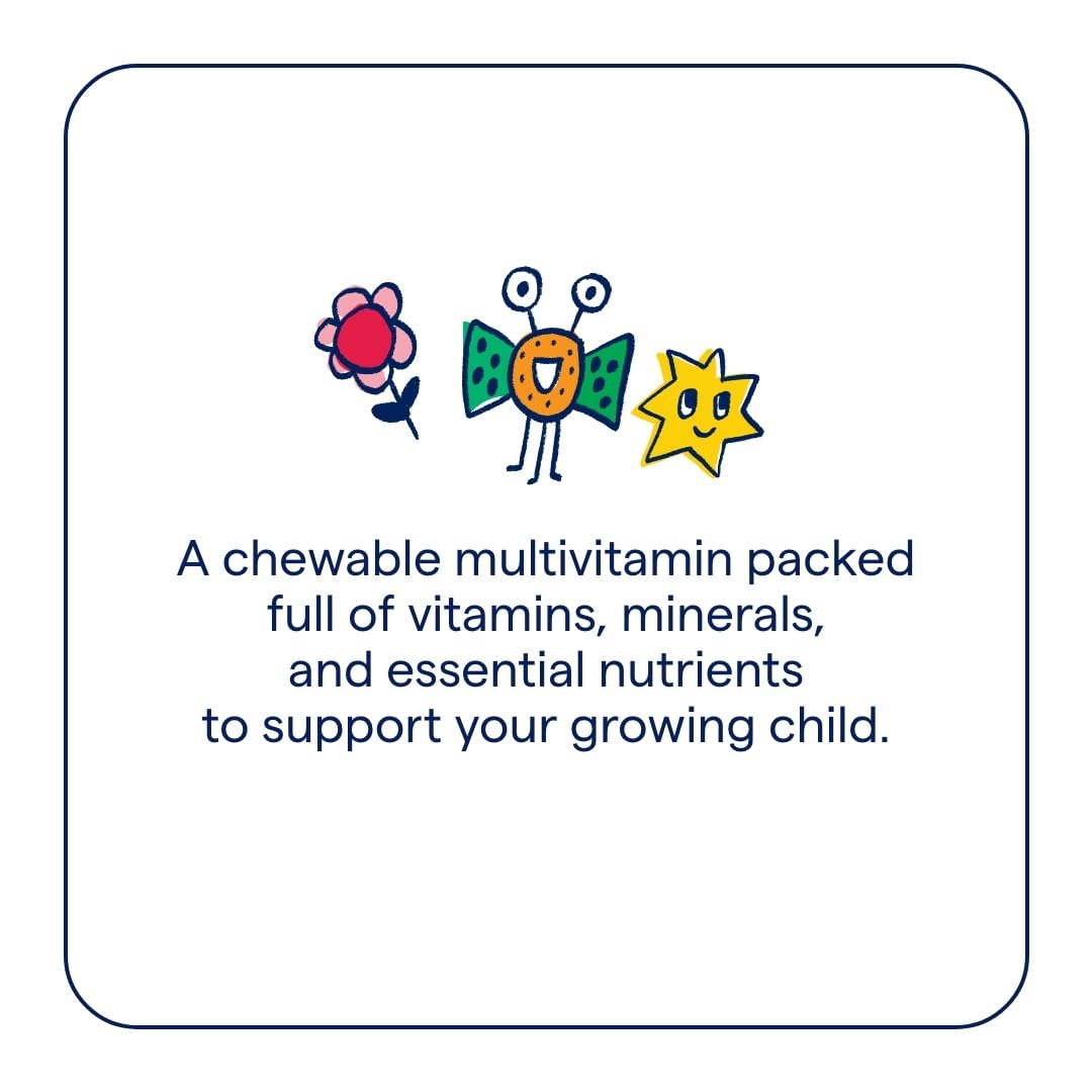 Trace Minerals Complete Children's Chewable - Gluten-Free Multivitamin for Kids - Chewable Multivitamin Supplement to Support Health & Development - 60 Chewable Wafers (30 Servings) Trace Minerals uk supplements