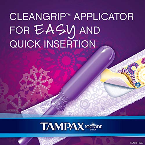 Tampax 29936 Radiant Tampons Regular Super, 84 Count (Pack of 1) Tampax uk supplements