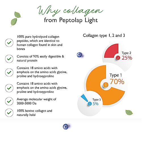 Collagen - 365 Capsules - 1500 mg per Daily Serving - Premium: 100% Bovine Collagen Vit4ever uk supplements